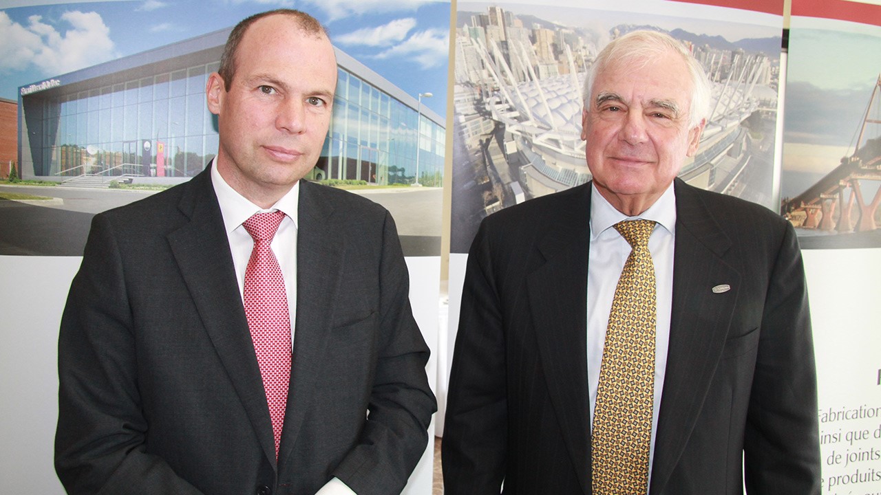 Les présidents, Marc et Marcel Dutil.