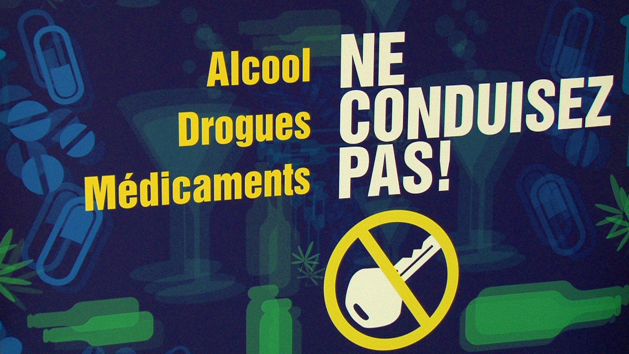Activité de sensibilisation à la problématique de la drogue et textos au volant à Sainte-Marie