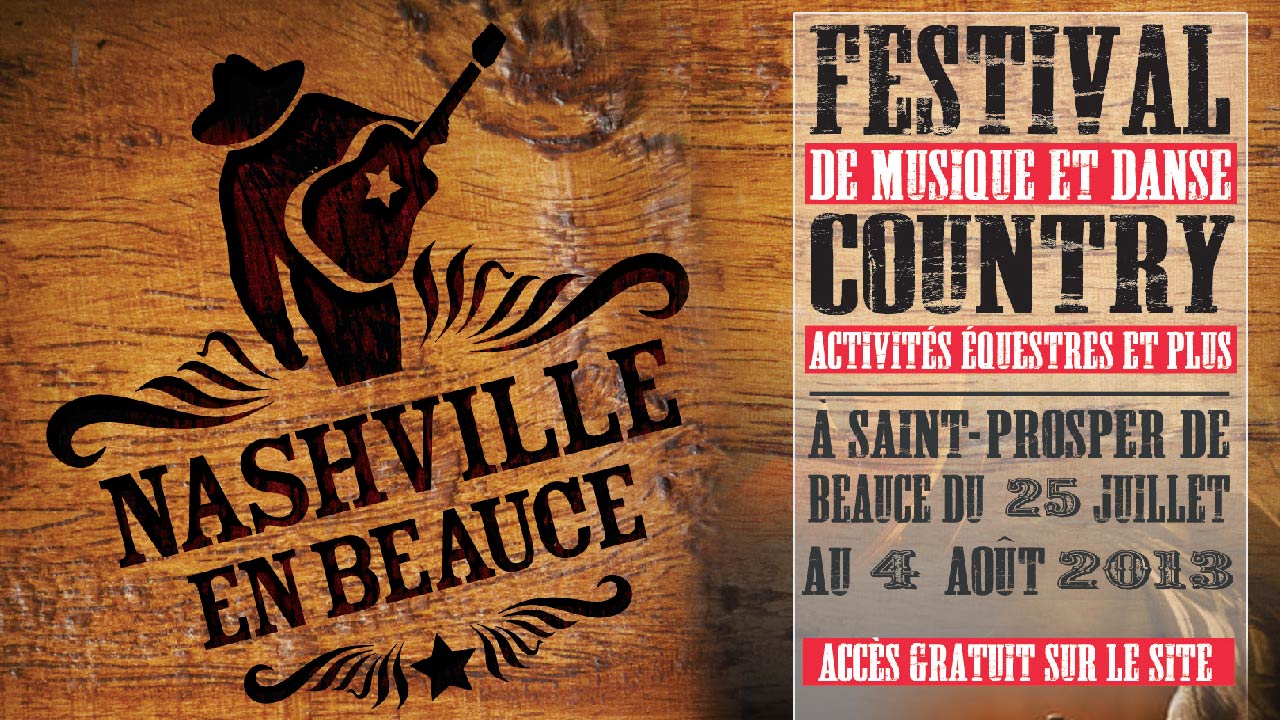Nashville en Beauce, festival de musique et danse country