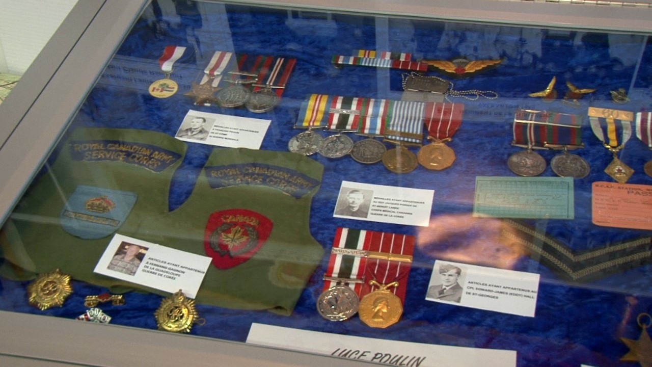 Le Patrimoine militaire beauceron est exposé à Saint-Georges