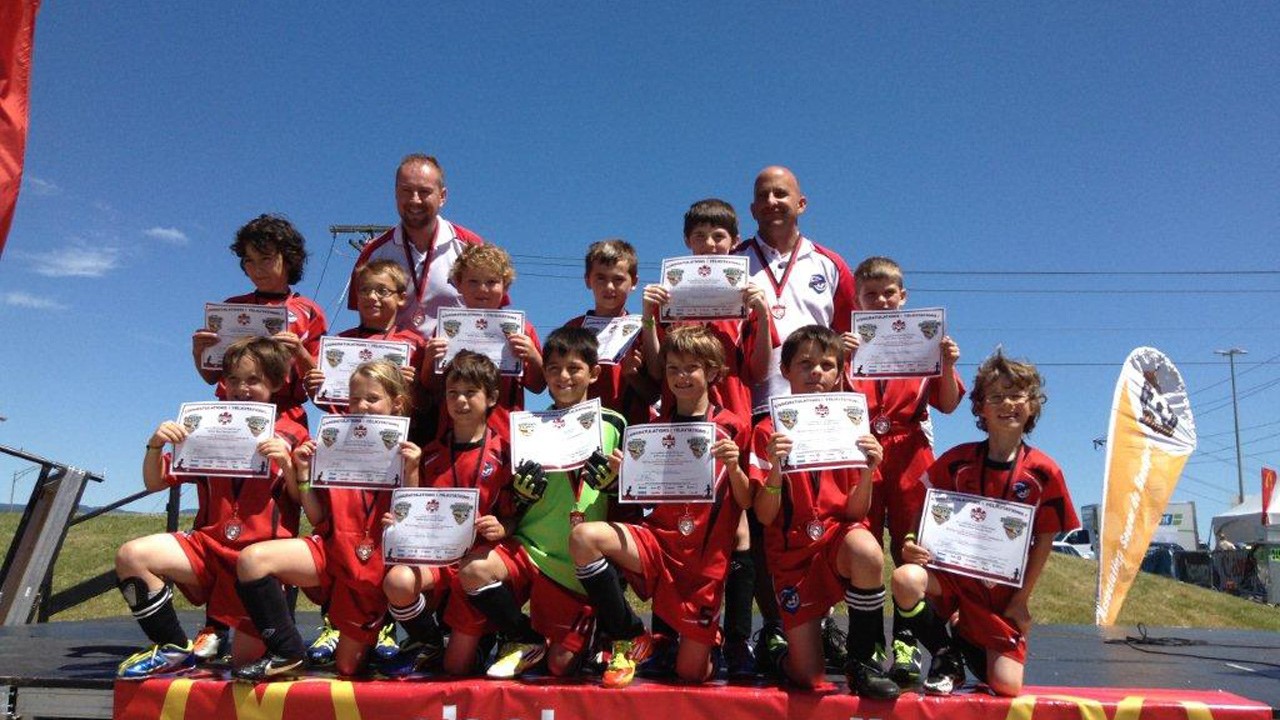 Même si elle est toute jeune, l'équipe de soccer Beauce-Bellechasse United U-9 cumule les succès.