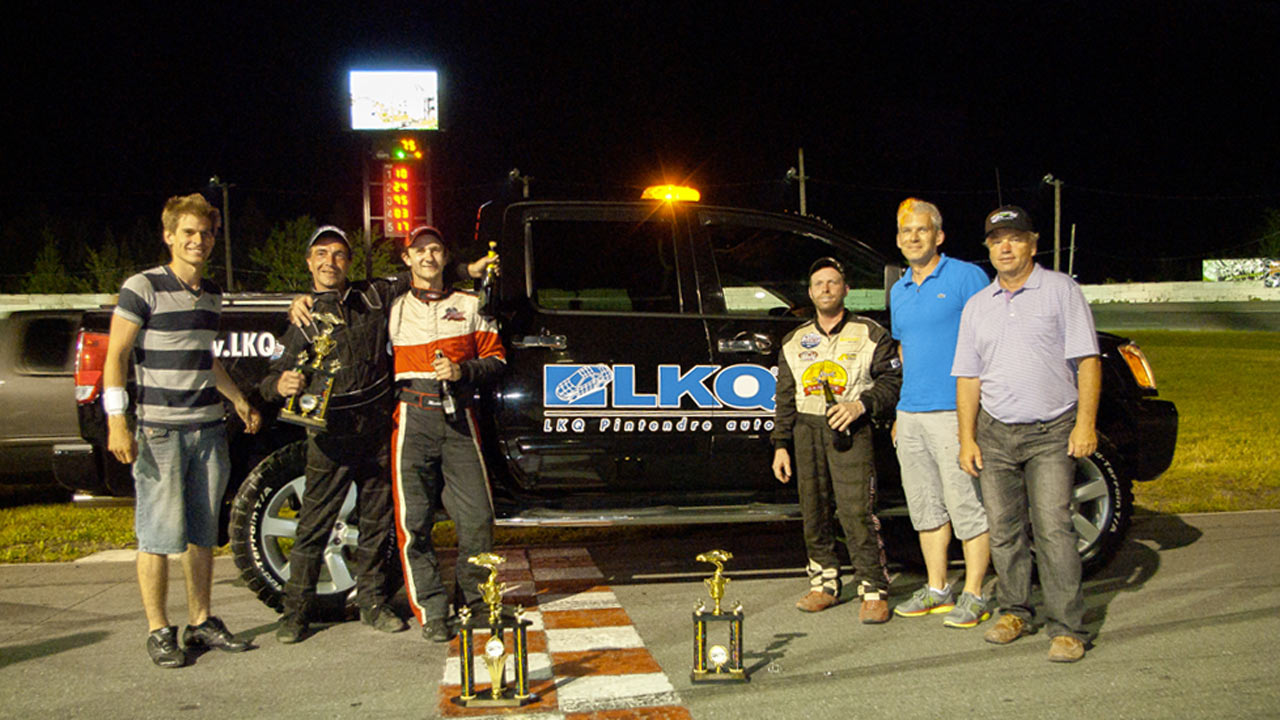 Lavoie est monté sur la première marche du podium.