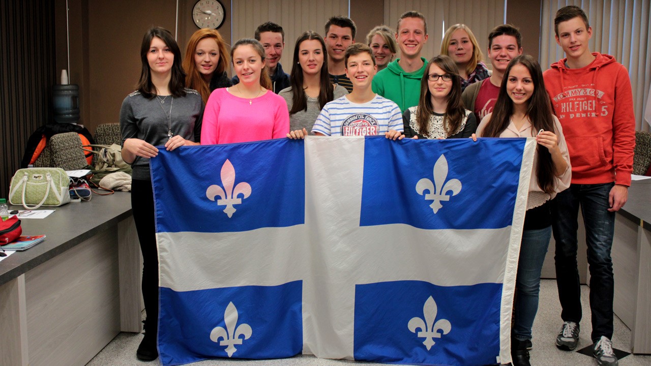 Le Cégep Beauce-Appalaches accueille quatorze étudiants allemands dans le cadre du programme d'échange du département de Langues.