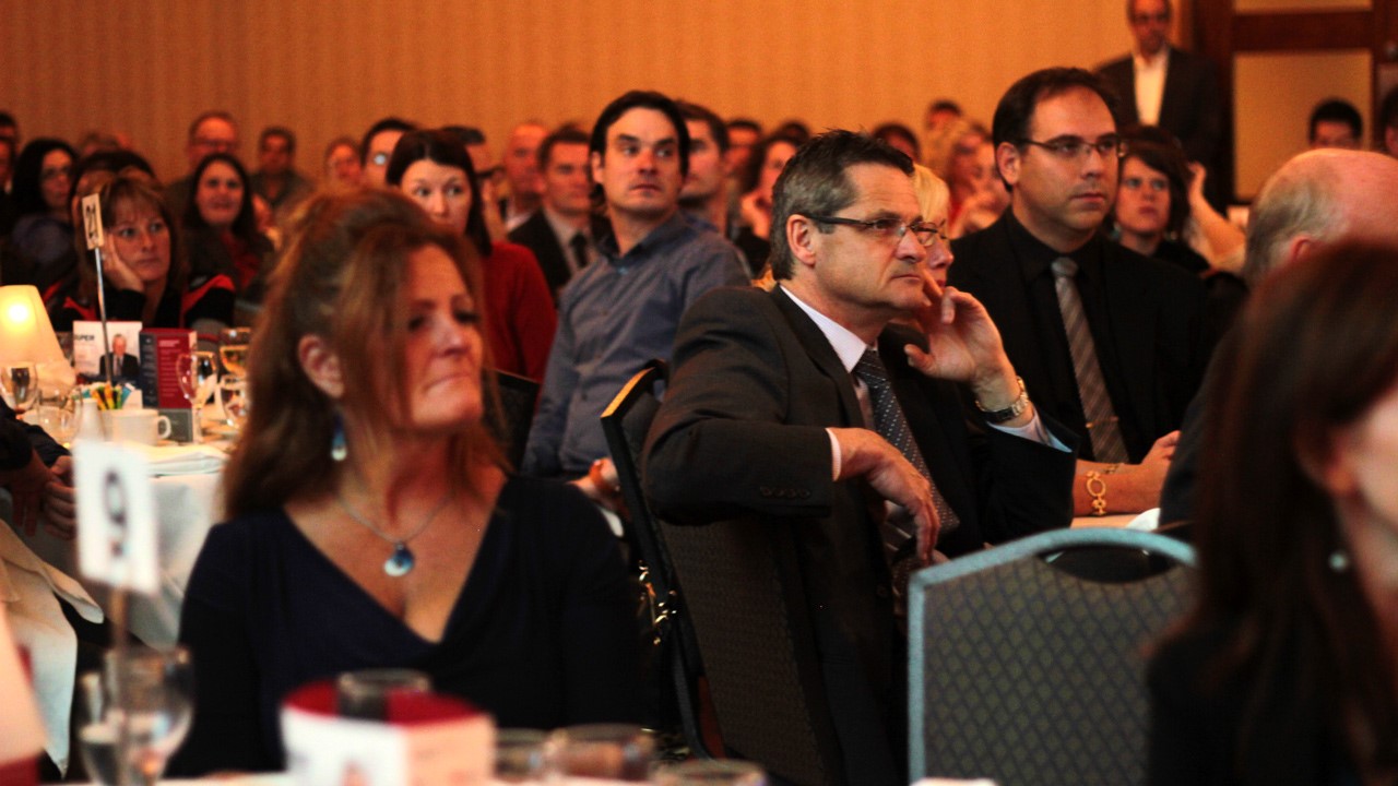 Pierre Morency inspire les jeunes gens d’affaires au Georgesville