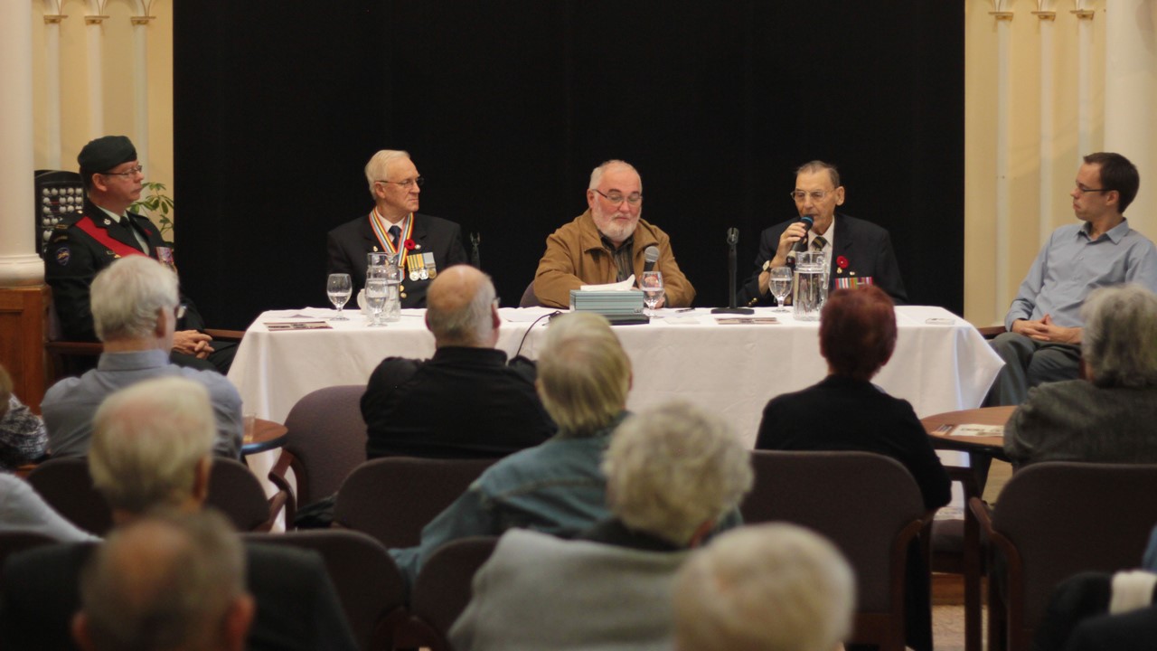 Les vétérans à l’honneur lors du Café historique du Centre culturel Marie-Fitzbach