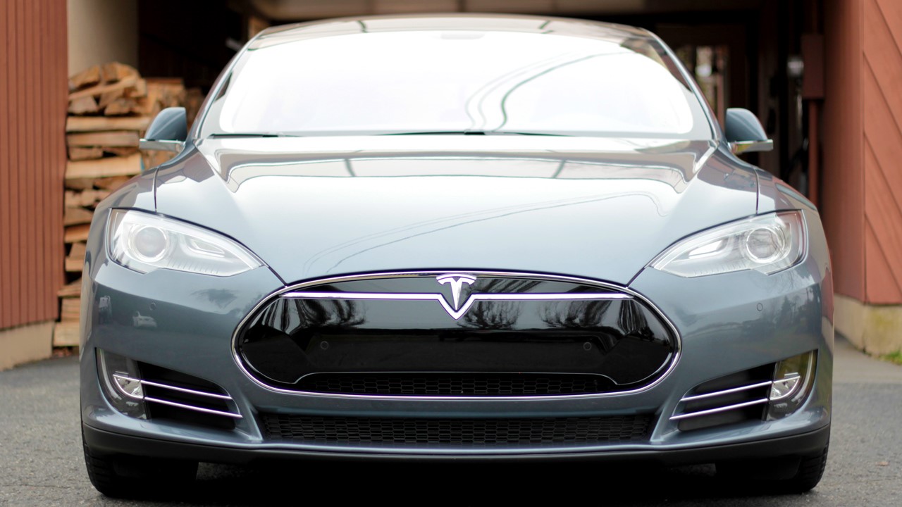 La Tesla S P85, une voiture électrique de performance.