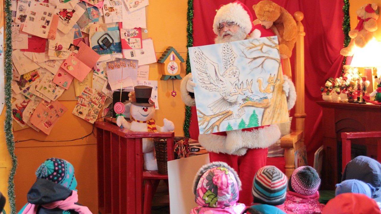 C’est Noël jusqu’en janvier au parc Éloland