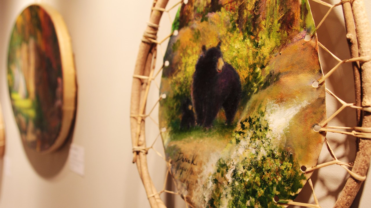 Tout le mois de janvier, la bibliothèque Madeleine-Doyon de Beauceville présente l'exposition « Danaki ».