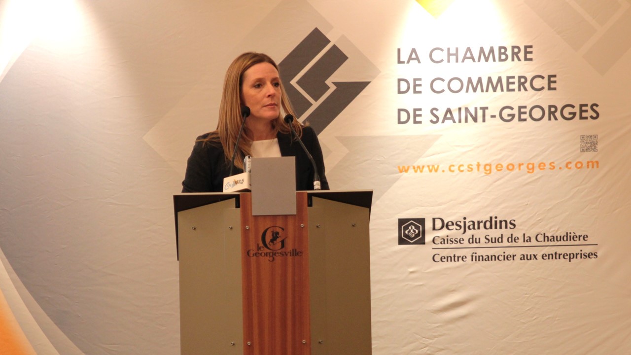 Nathaly Riverin, directrice générale de l’École d’entrepreneurship de Beauce (EEB)