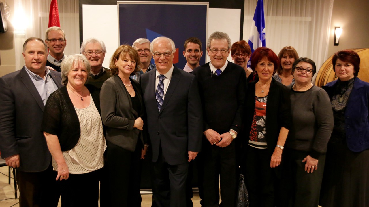 Robert Dutil sollicitera un nouveau mandat dans Beauce-Sud le 7 avril prochain.