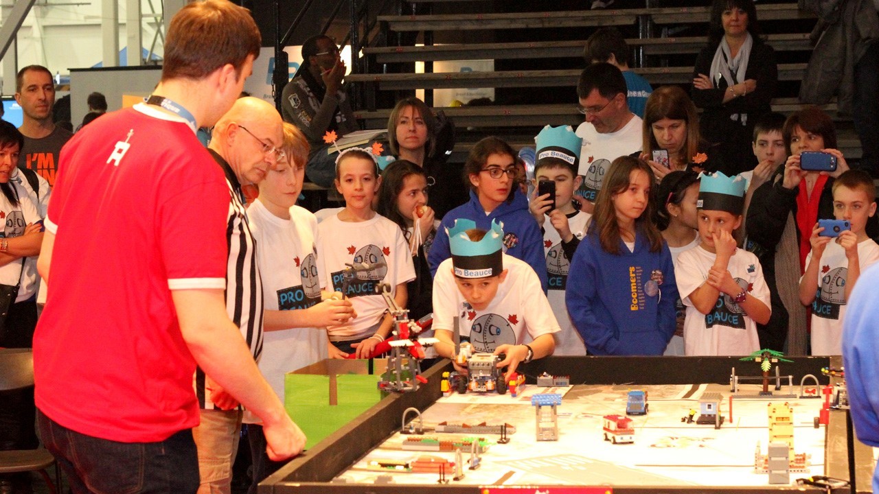 La Beauce se démarque au Festival de Robotique FIRST à Montréal
