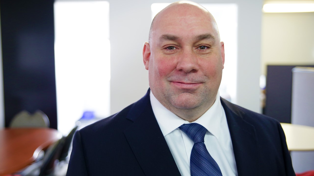 Stéphane Bégin, candidat au PCQ dans Beauce-Sud.