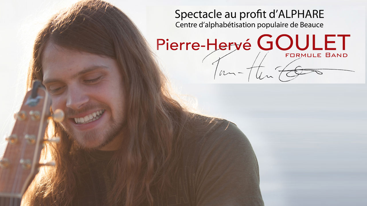 Pierre-Hervé Goulet | Spectacle au profit d'ALPHARE : 