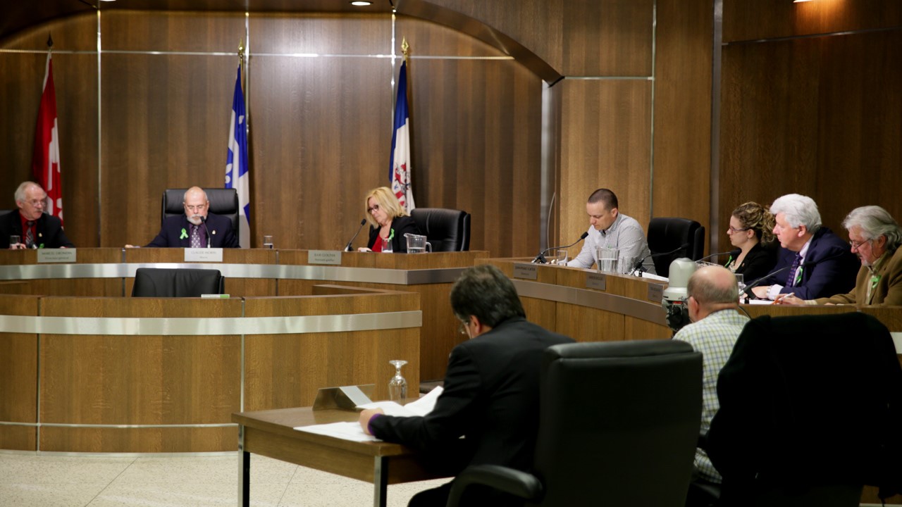 Séance du conseil du 14 avril 2014.