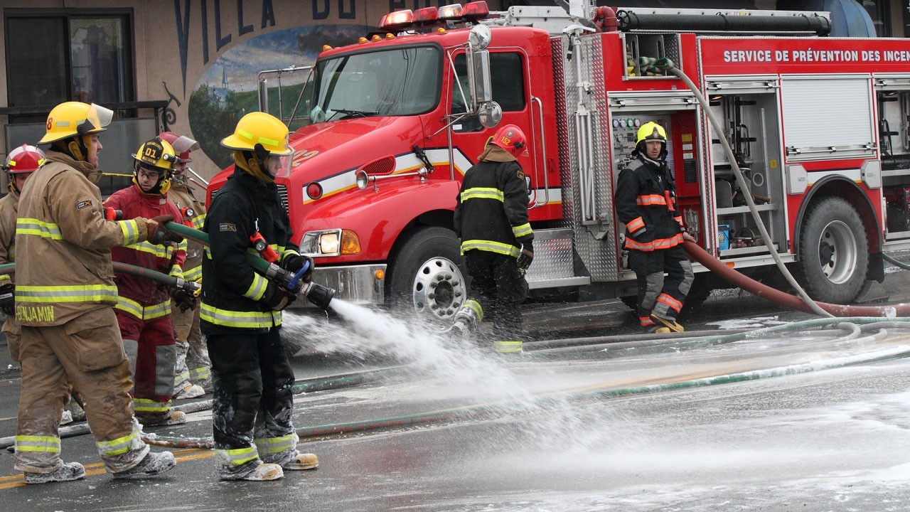 Le restaurant Joannina de Beauceville détruit par les flammes