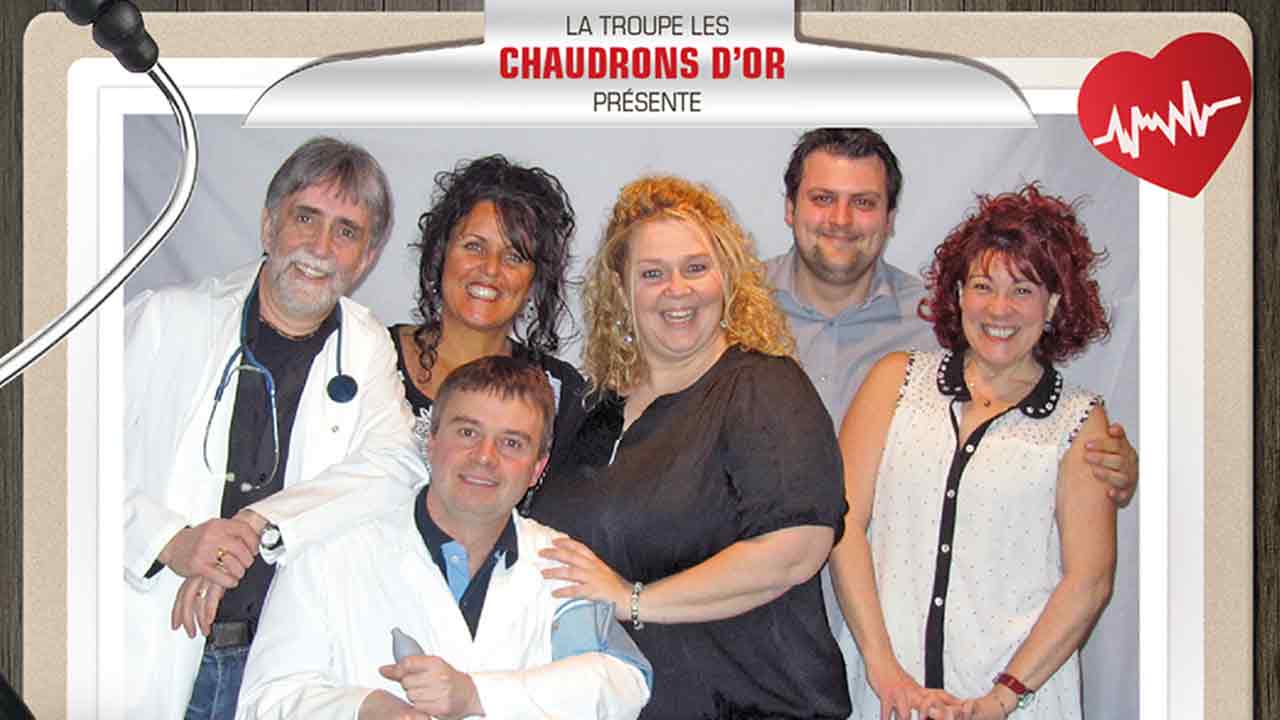 La troupe de théâtre Les Chaudrons d'Or