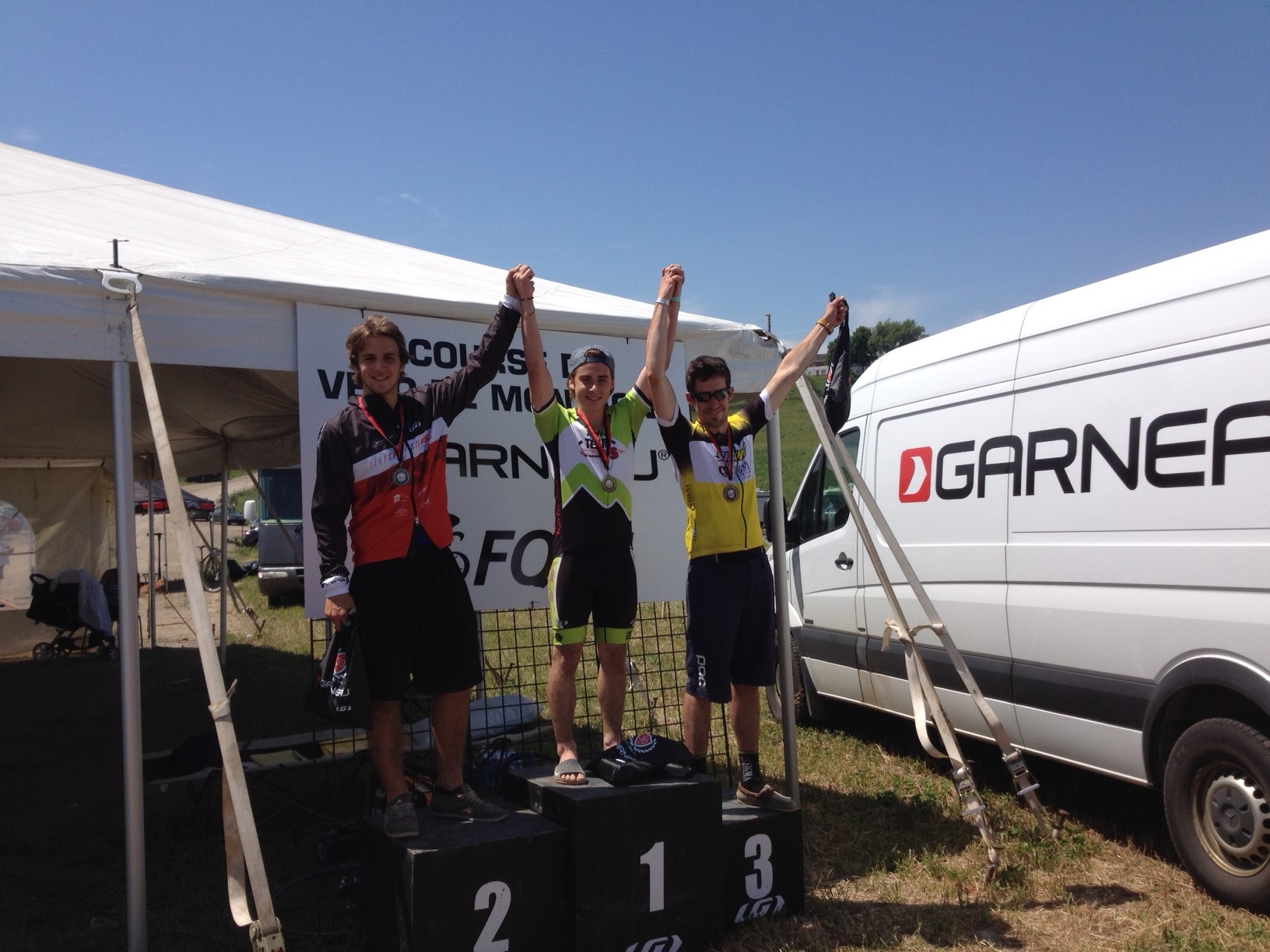 L’équipe Vélo Savard monte de nouveau sur le podium 