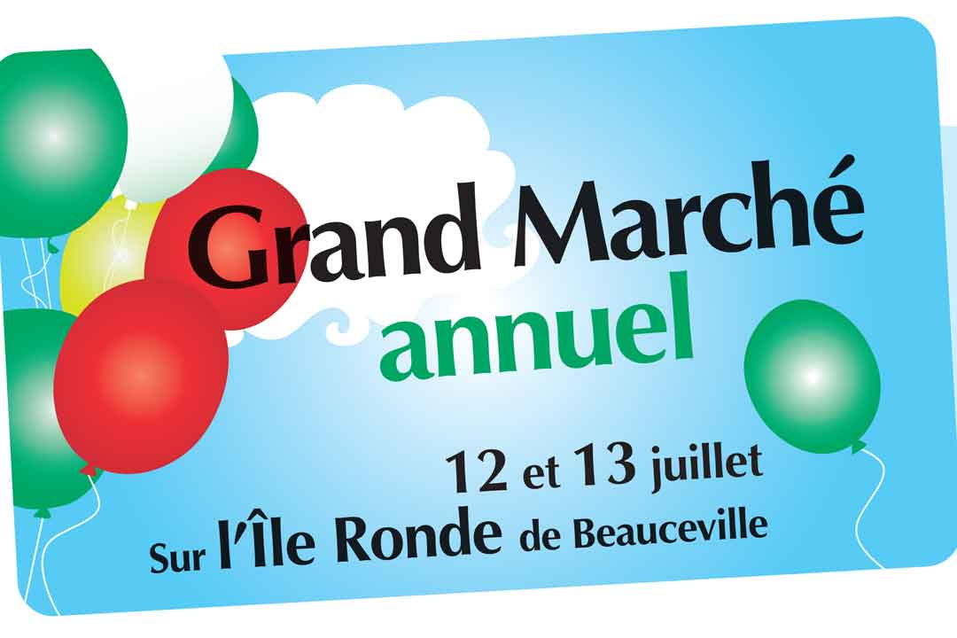 Grand Marché Annuel sur l'Île Ronde de Beauceville