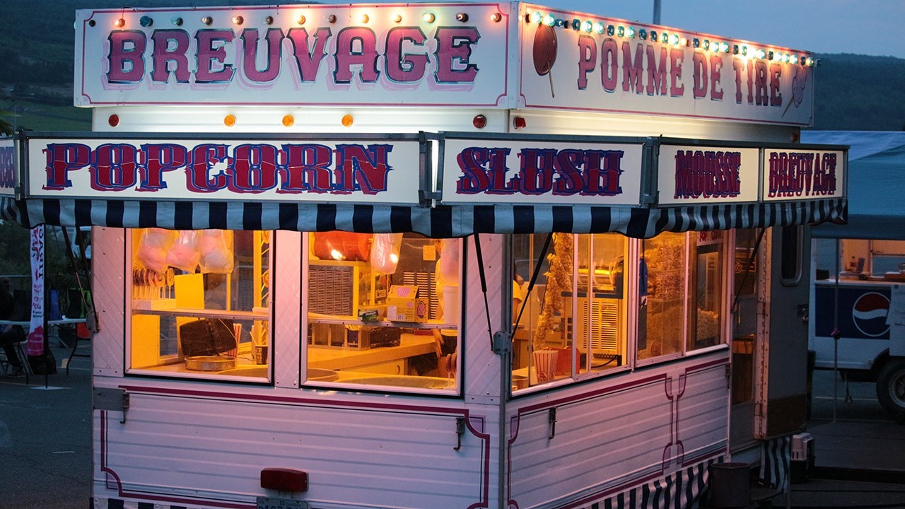 Le ciné-parc était de retour à Saint-Georges hier soir pour une soirée seulement.