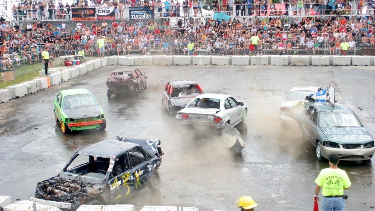 Les collisions étaient nombreuses