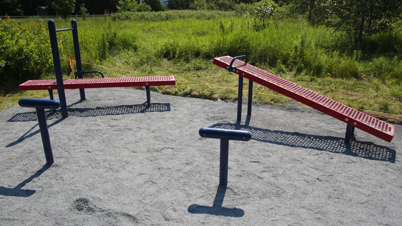 De nouveaux modules d’entraînement aux abords de la piste cyclable à Saint-Georges