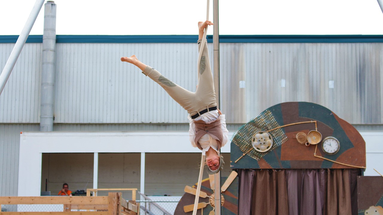 Le cirque équestre «La Luna Cabarella» était de passage à Nashville en Beauce samedi dernier.