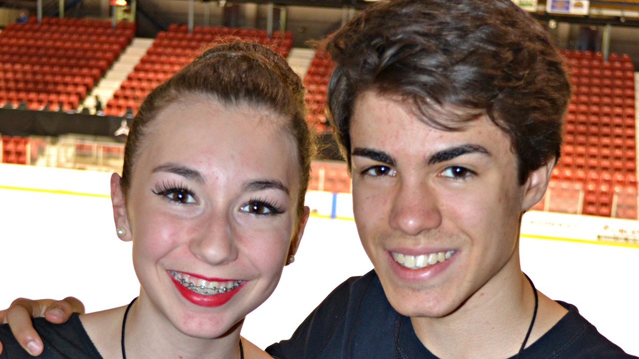 Rachel Fortin et Édouard Tremblay.