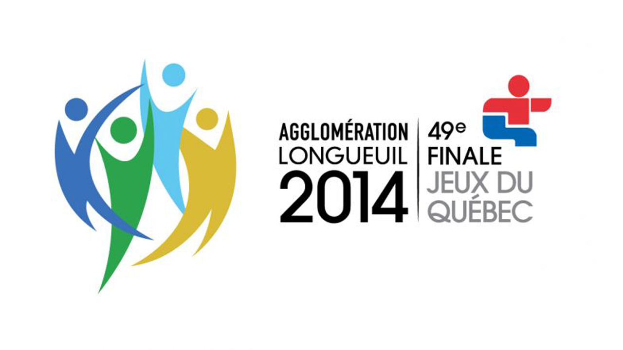 Le logo officiel des Jeux du Québec 2014