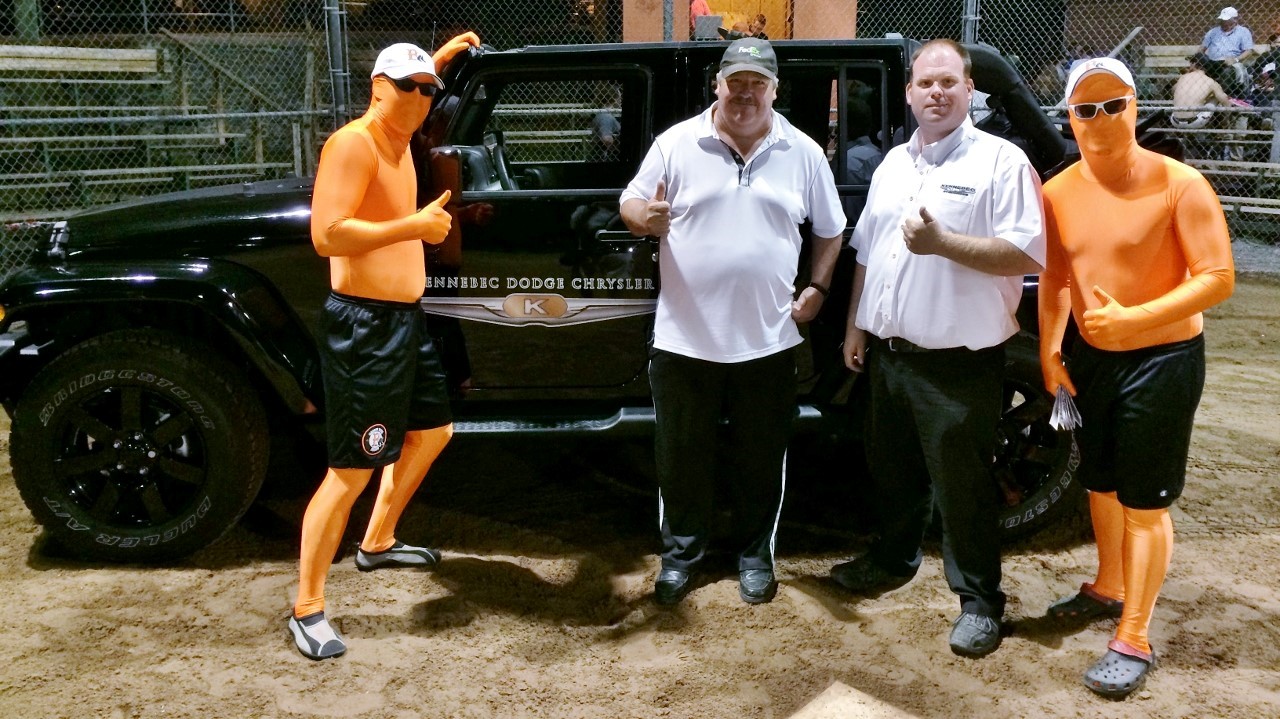 René Poulin, de St-Benoit, a remporté une location d'un Jeep Wrangler pour un weekend gracieuseté de Kennebec Dodge Chrysler