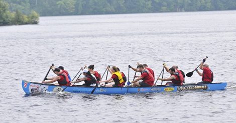 Le « Drakkar de Beauce ».
