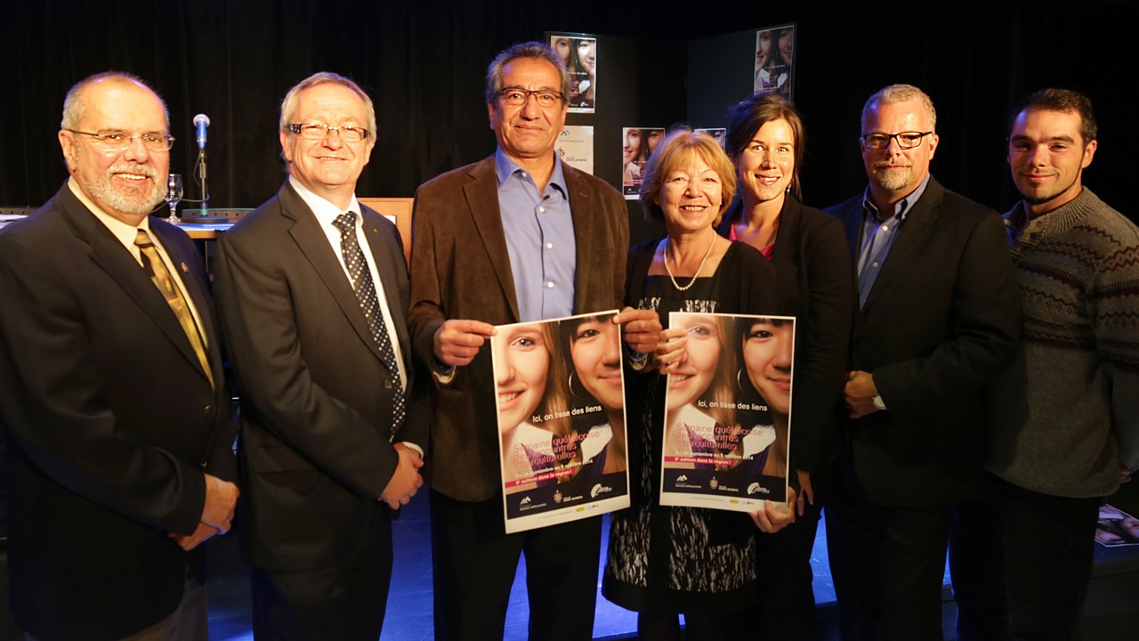 De nombreux collaborateurs mettent tout en oeuvre pour la tenue de la 8e édition de la Semaine québécoise des rencontres interculturelles à Saint-Georges.