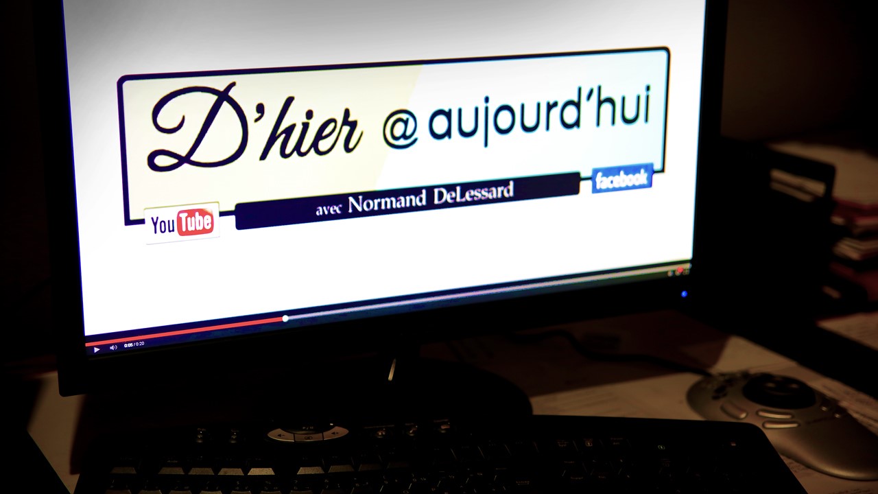 En moins de trois ans, « Hier à aujourd’hui » a généré plus d’un million de visionnements sur YouTube.