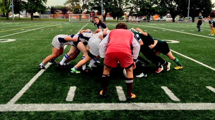 L’équipe de Rugby féminine des Condors a entamé sa saison à Victoriaville