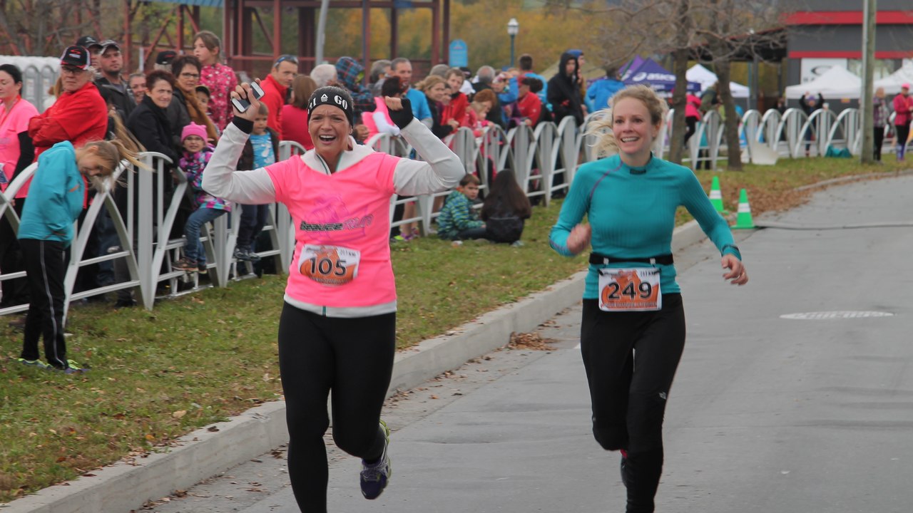 Rémy Guérin et Ann-Gabrielle Carette remportent le marathon de la Beaucerun
