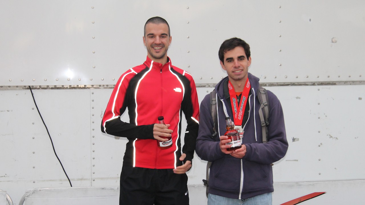 Rémy Guérin et Ann-Gabrielle Carette remportent le marathon de la Beaucerun