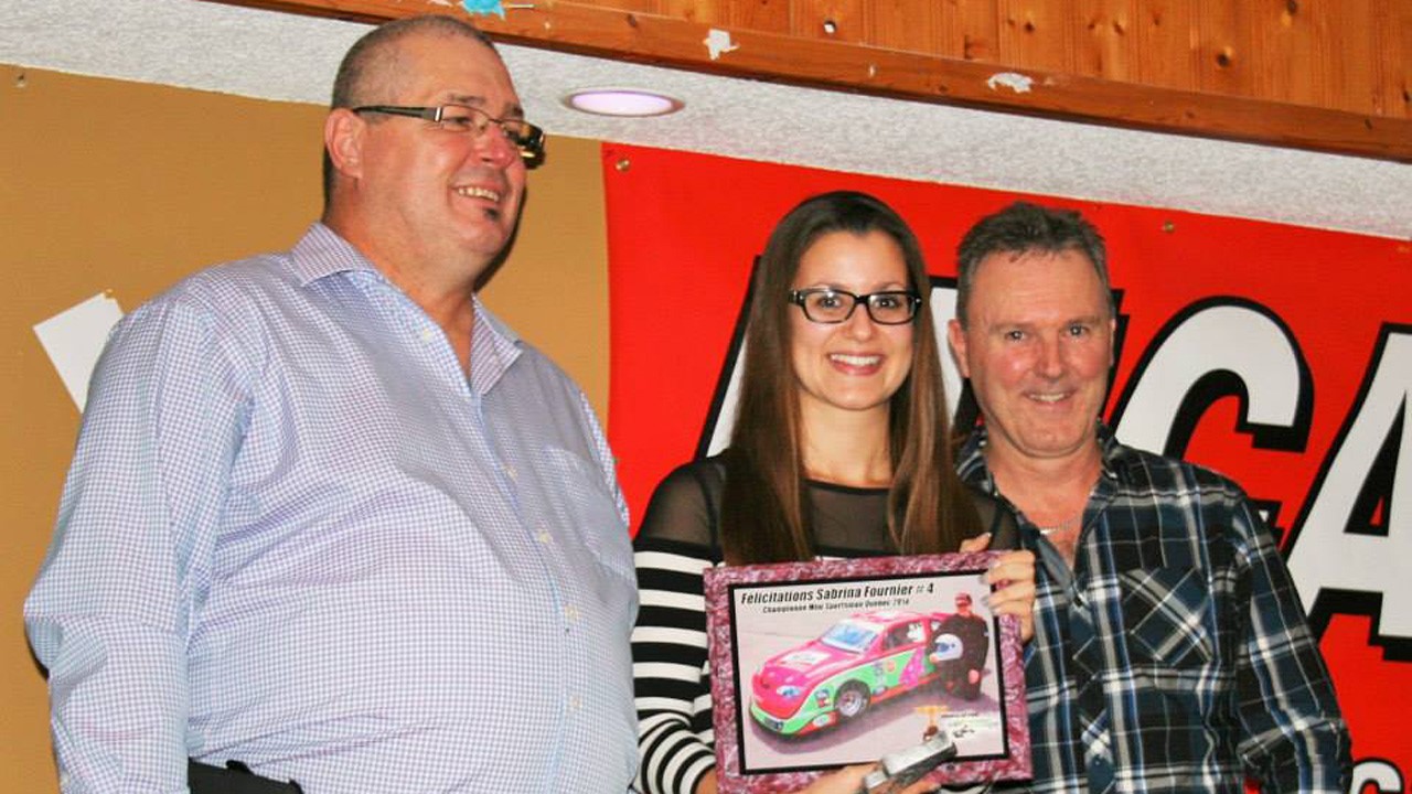 Sabrina Fournier est la première championne la Série Mini Sportman