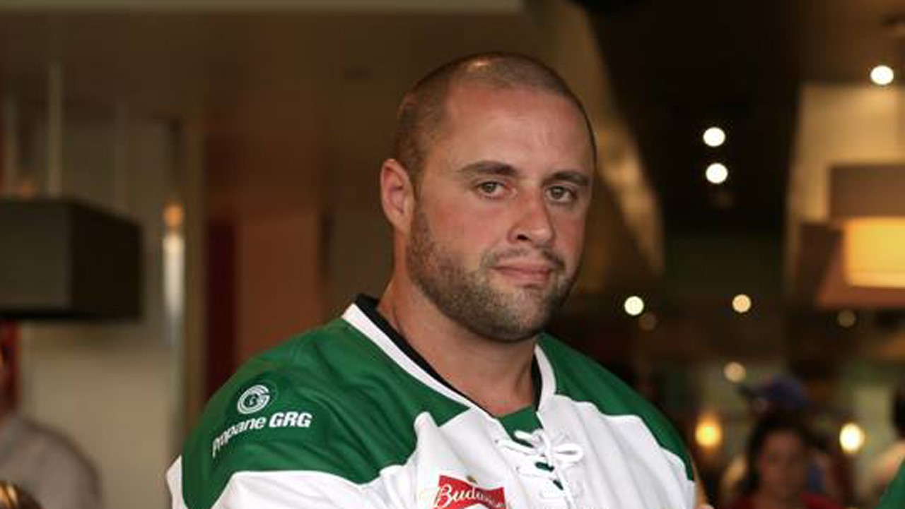 Stéphane Gervais # 23 du Giovannina de Sainte-Marie dans la LHBBF