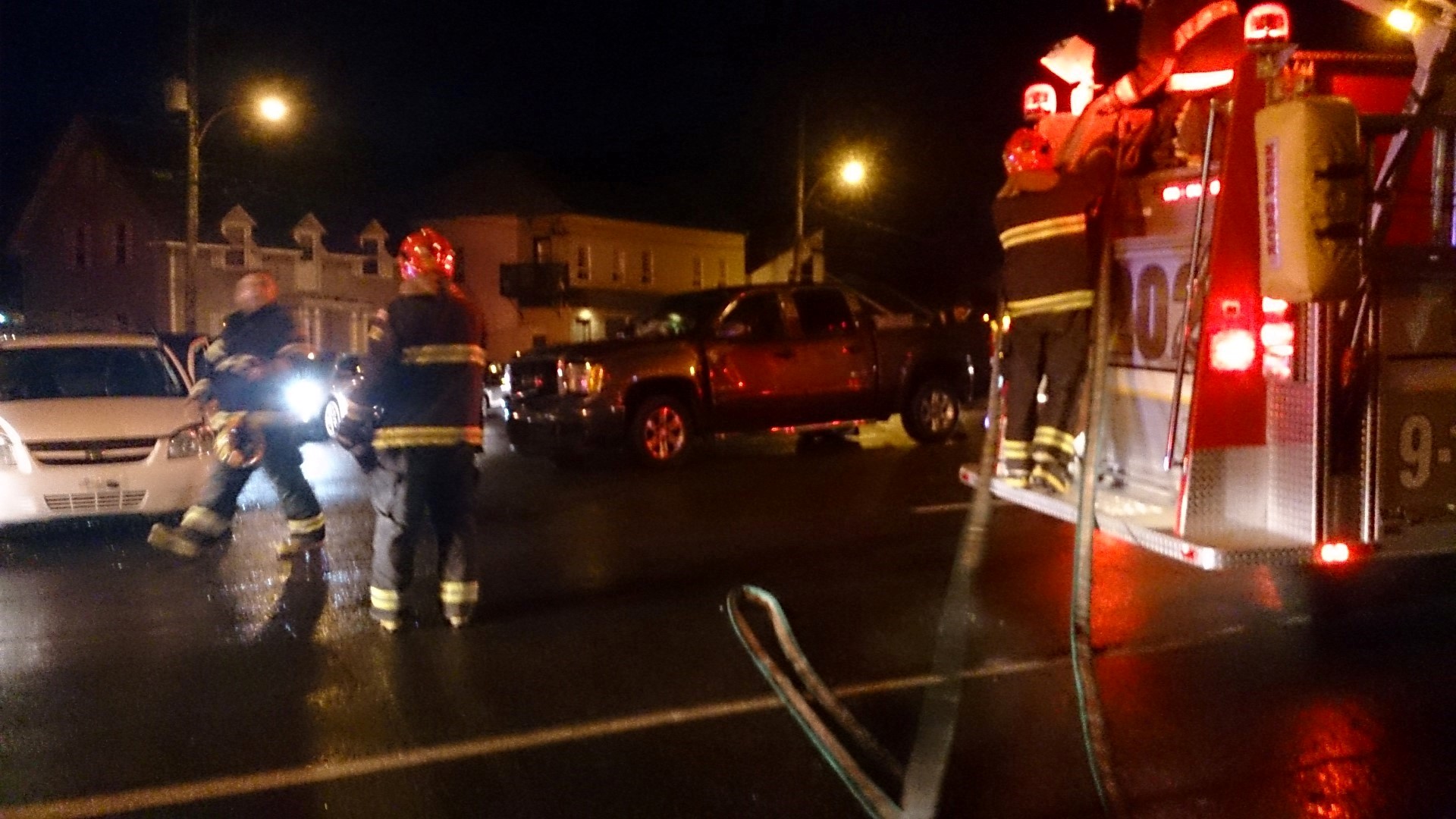 Trois blessés dans un accident à Beauceville