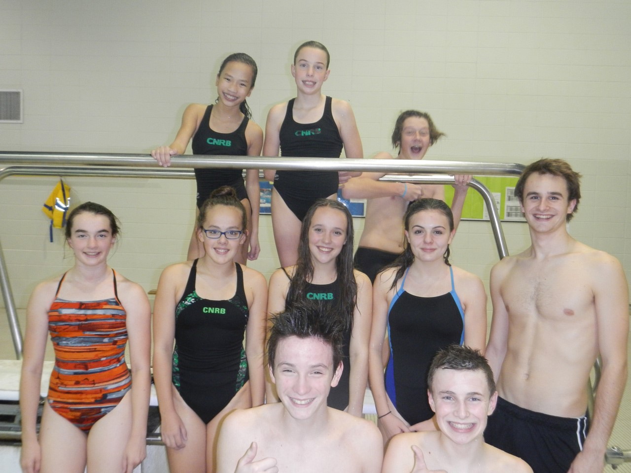 De bonnes performances à Lévis pour le Club de Natation Régional de Beauce