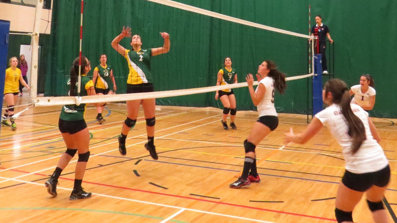 l'équipe féminine de volleyball des Condors