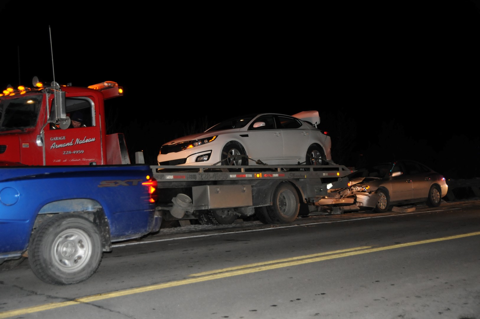 EN BREF | Un accident fait au moins un blessé à Saint-Georges