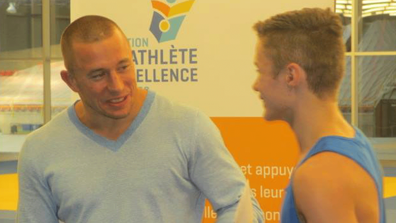 Thomas Chabot reçoit 2000 $ de la Fondation Georges St-Pierre
