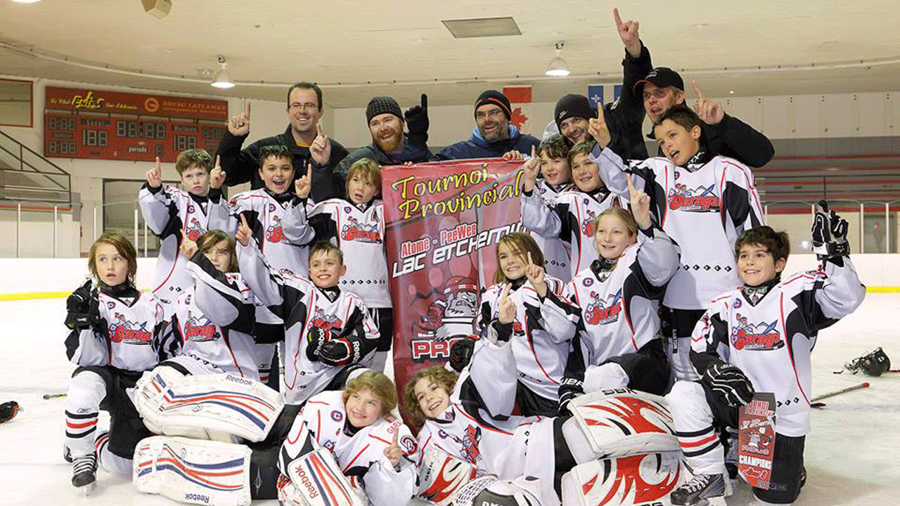 Le Garaga atome B est champion du tournoi de Lac-Etchemin