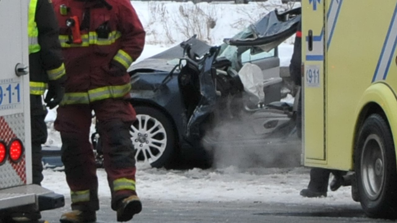 EN BREF | Grave accident près de l'église à Beauceville