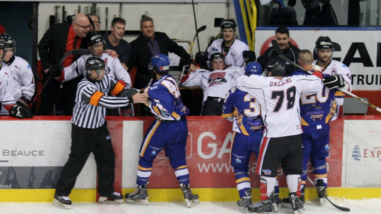 "Ça fait malheureusement partie du folklore de la LNAH" - Bob Desjardins
