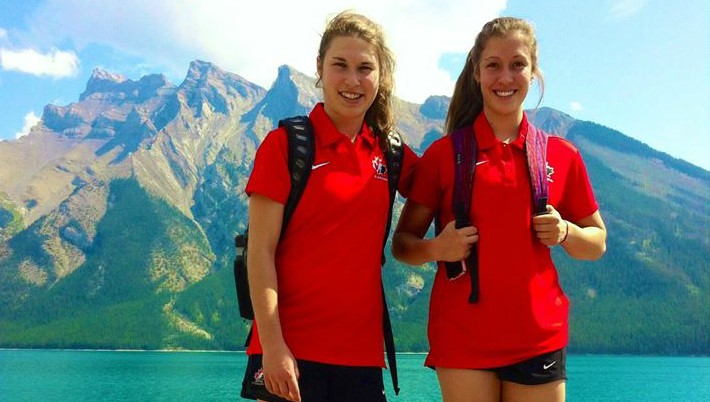 Marika Labrecque et Rosalie Bégin-Cyr