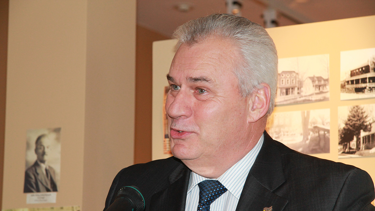 Sur la photo: Le président de la Conférence régionale des élu(e)s de la Chaudière-Appalaches (CRÉ), Monsieur Maurice Sénécal