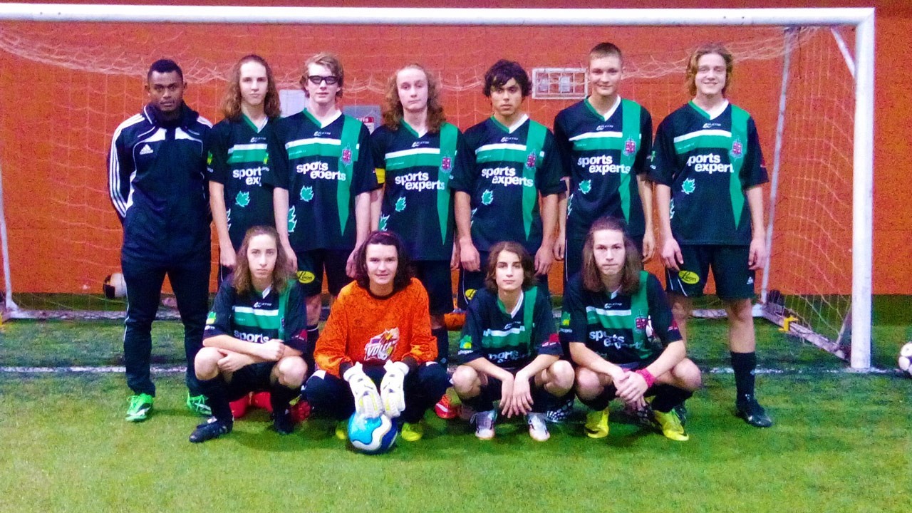 Sur la photo: l'équipe masculine de l'Ascalon U16.