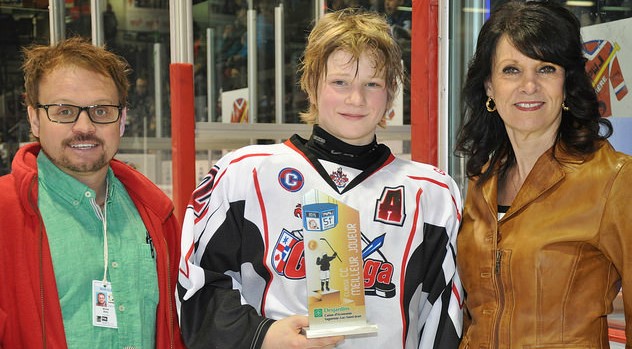 Dereck Brousseau a été électrisant au tournoi de Jonquière