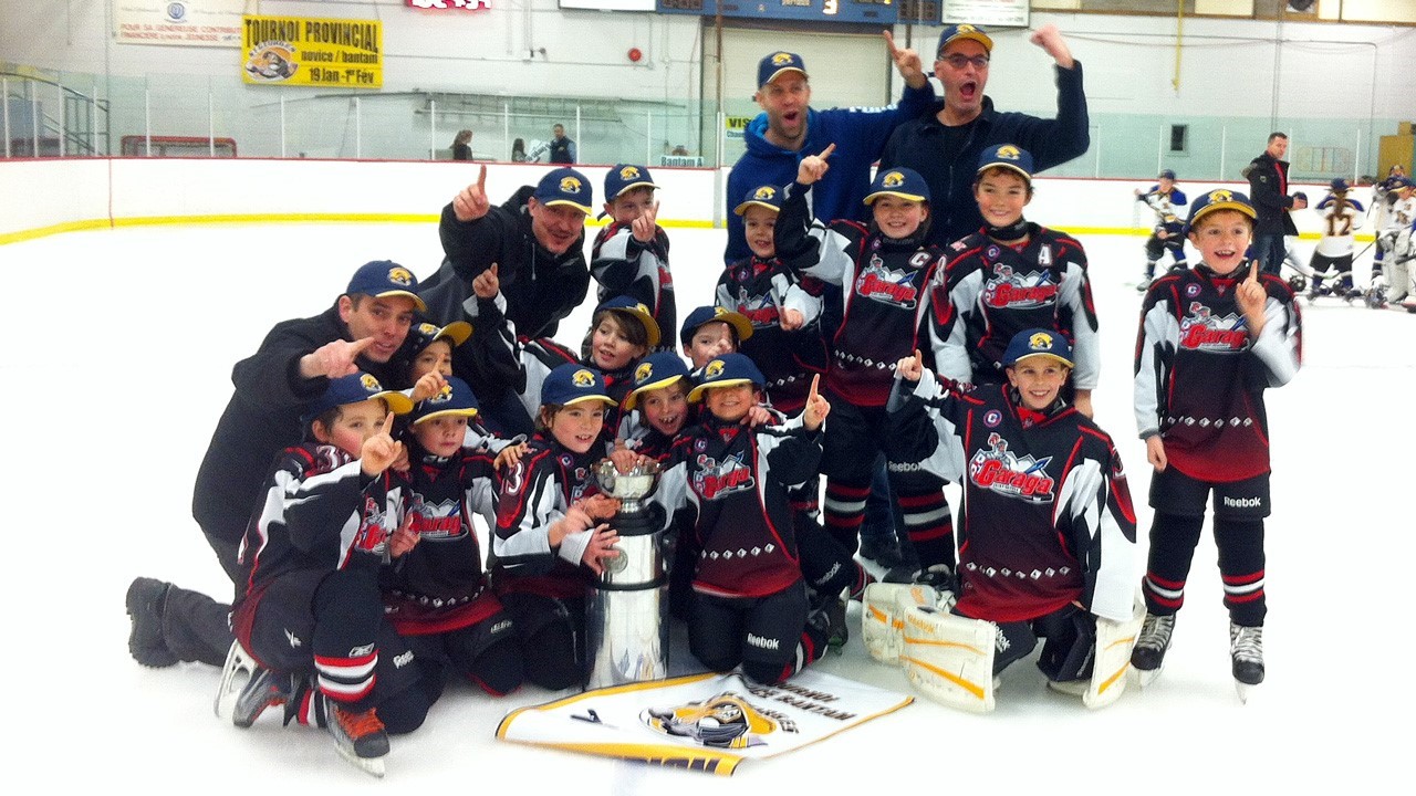 Le Garaga de Saint-Georges Novice A2 champion à Shawinigan.